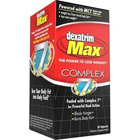 ILIOS Dexatrim Max Complex-7 | Lose Weight & Burn Fat w/Seven Healthy Ingredients Designed to Boost Energy & Reduce Hunger, Packed, 60 Capsules, 2 Pack Packaging