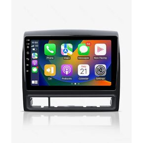 Android 12 Stereo Radio for Toyota Tacoma 2005-2013, 9" QLED HD Touch Screen, 6G+128G with Wireless Apple Carplay, Android Auto, WiFi, DSP, SWC, AM FM Radio