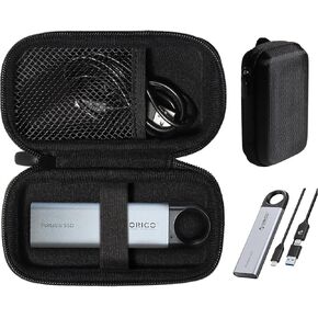 Getgear Portable Case Compatible with ORICO External SSD 1TB, 2TB, 256GB, 512GB
