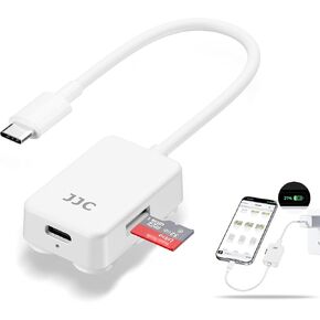 3in1 SD Card Reader for iPhone 16 15 Pro Max Plus/iPad/MacBook/Mac,Trail Camera Viewer Supports SD&Micro SD Memory Card Adapter with Type-C 3.0/USB 3.0/Micro USB 2.0 Port,No App Required Plug and Play