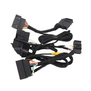 4'' to 8'' PNP Conversion Power Harness Compatible with Ford Fusion Edge F-150 Explorer Mustang Taurus Ranger Upgrade SYNC 1 to SYNC 2 or SYNC 3 Replaces HC3Z-19A387-B HU5Z-19A387-A, Black