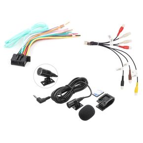 CAR Audio Cable Set XT3314 RCA Wire Harness MIC متوافق مع Pioneer AVH240EX AVH-240EX DMH130BT ، DMH240EX ، DMH241EX ، DMH340EX ، DMH341EX ، DMH342EX