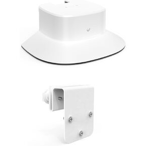 Gutter Mount Bracket and Rain Shade Cover for Eufy Security SoloCam S340 Solar Panel Camera