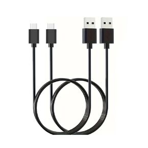 2-Pack USB-C Cable Type C Compatible with Ray-Ban | Meta Smart Glasses Charger Charging Case(Type-C)