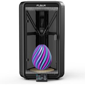 Official Flsun V400 3D Printer, 600 mm/s High-Speed Printing, All-Metal Hotend, Dual Direct Drive Extruder, 300℃ High-Temp Printing, Equipped with Klipper Firmware Φ300×300×400 mm Large Printing Size