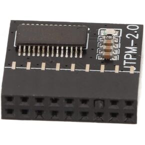 TPM2.0 Module, 18Pin TPM2.0 Encryption Security Module with Discrete Encryption Processor, 18Pin TPM Module for 11 Motherboards