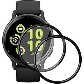 [3 Pack] For Garmin vivoactive 5 watch film Screen Protector, [99.99% HD Clear] [9H Hardness] [film Friendly] for Garmin vivoactive5 Screen Protector film
