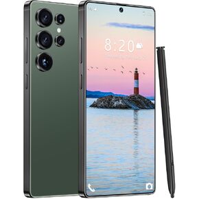 I25 Ultra 5G Unlocked Phones, Built in Pen, 7000mAh Long Battery Life Smartphone, 6.99" HD Screen Unlocked Cell Phone, 8+256GB Phone Android14, Face ID/Fingerprint Lock/Dual SIM/GPS (Green)