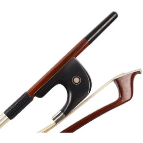 Yinfente 3/4 Upright double bass Bow Brazilwood German Bow Natural Bow Hair Well balanced