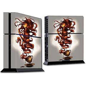 Mayyskins الجلد متوافق مع Sony PS4 Console - Butterfly Splash | غلاف الالتفاف الواقي ، الدائم ، والفريد من نوعه | من السهل تطبيق الأنماط وإزالتها وتغييرها | صنع في الولايات المتحدة