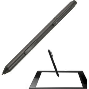 EMR ، EMR PEN TIP مع 5 نصائح بديلة ، قلم EMR مع وظيفة ممحاة ، 4096 حساسية الضغط ، دعم الرفض والإمالة ، الأسود