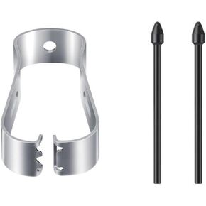 2PCS [Original Soft Tips] Galaxy S23/S24 Ultra Pen Tips Replacement Tibs for Samsung Galaxy S24 Ultra Stylus, Tab S6/S7/S8/S9/S10 Tablet S Pen Tips/Nibs (2PCS Soft Tips-Black)