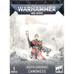 Adepta Sororitas Canoness Warhammer مصغرة للأخوات