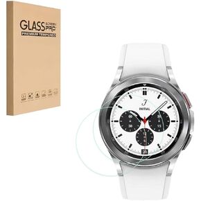 [2 Pack] Screen Protector Designed for Samsung Galaxy Watch 4 Classic (42mm), HD Display Watch Protective Film, 9H Hardness, Anti-scratch, Touch Sensitive, Easy Installation