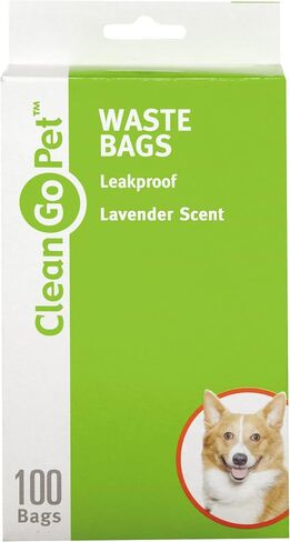 Clean Go Pet Lavender Scent Doggy Waste Bags, 250-Count, Quick-Tie Handles Poop Bags in Saudi Arabia