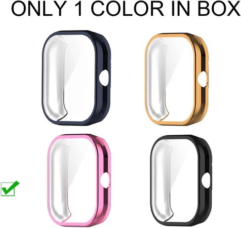 مشاهدة الحالات المتوافقة مع KeepOnfit IDW21 1.85 "Smart Watch ، علبة TPU مع واقي الشاشة ، حماية الجسم وشاشة in Kuwait