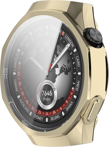 BabyValley Screen Protector Case Compatible for Huawei Watch GT5 Pro 46mm,Soft TPU Plated Flexible Overall Protective Replacment Accessories for Huawei Watch GT5 Pro 46mm Smartwatch (6corlors) in Kuwait