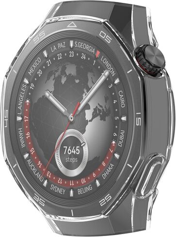 BabyValley Screen Protector Case Compatible for Huawei Watch GT5 Pro 46mm,Soft TPU Plated Flexible Overall Protective Replacment Accessories for Huawei Watch GT5 Pro 46mm Smartwatch (6corlors) in Kuwait