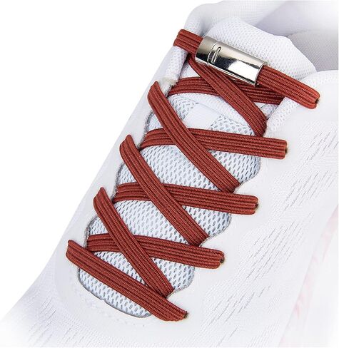 No Tie Elastic Shoelaces Stretch Tieless With Magnetic Shoe Laces，One Size Fits All for Kids & Adults Shoes in Saudi Arabia