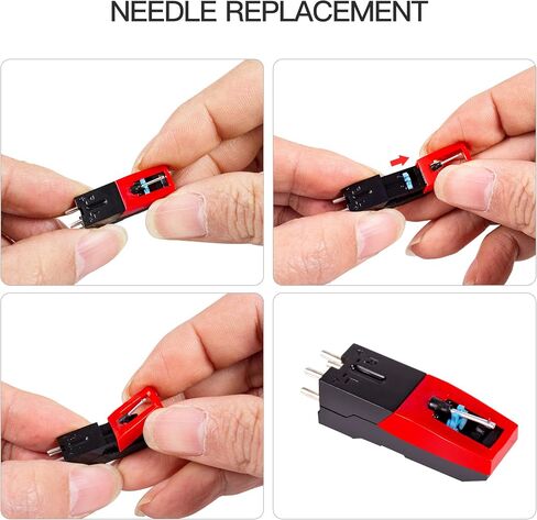 Record Player Needle, Gartopvoiz Diamond Stylus Replacement for Turntable, LP, Phonograph(Pack of 2) … in Kuwait