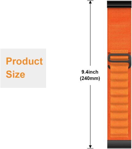 Alpine Loop Band Compatible for WHOOP 4.0 - Soft Breathable Nylon Replacement Strap for Whoop 4.0, Adjustable Lightweight Design in Saudi Arabia