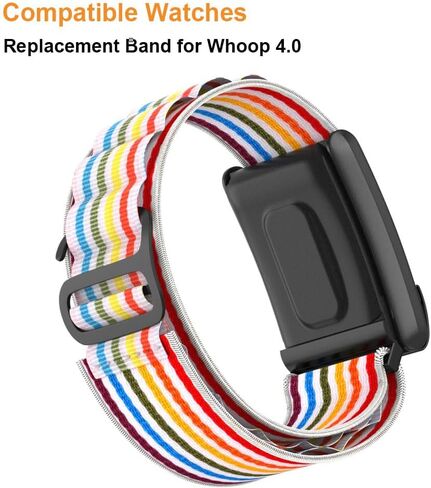 Alpine Loop Band Compatible for WHOOP 4.0 - Soft Breathable Nylon Replacement Strap for Whoop 4.0, Adjustable Lightweight Design in Saudi Arabia
