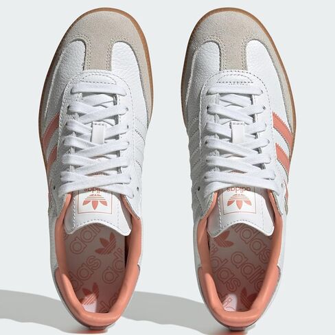 adidas Sambae Womens Shoes (Off White Green, 9) in Saudi Arabia