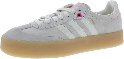 adidas Sambae Womens Shoes (Off White Green, 9) in Saudi Arabia