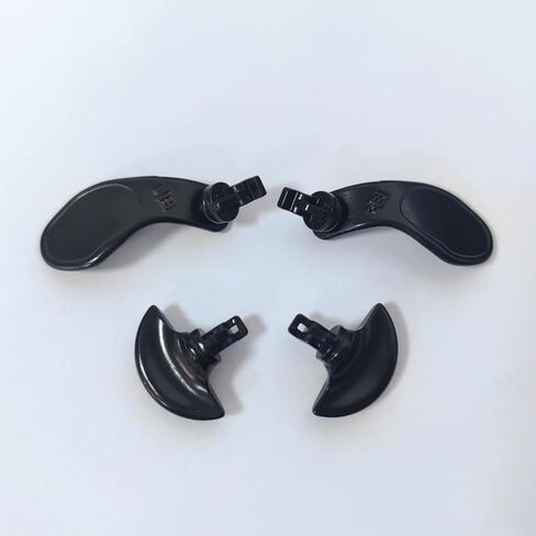 Hzxkqmil Metal Thumbsticks Paddles for PS5 Edge Controller, 6 Analog Stick Joystick 4 Back Paddles Triggers Buttons Interchangeable Replacement for PS5 Edge Controller (Red) in Kuwait