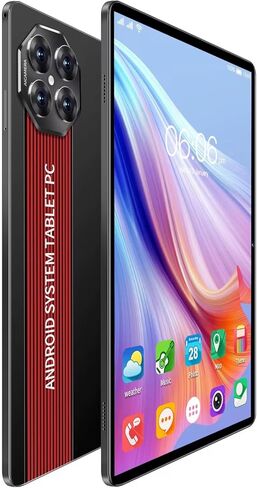 2025 Android 13 Tablet Pro,11 inch Display, 256GB+8GBRAM (+128GB MicroSD Card), Octa-Core Tablet with WiFi & 5G/LTE for Phone Calls & SMS Messaging, 8000mAh Battery (Black) in Saudi Arabia