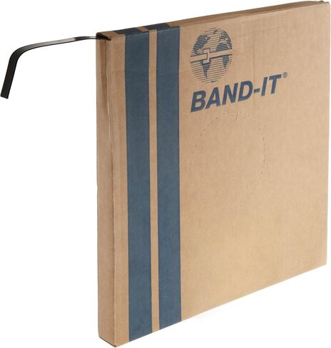 BAND-IT Coated Band, AE4369, 316 Stainless Steel, 3/4" Wide x 0.045" Thick with PPA571 Coating, (82.5 Foot Roll) in Kuwait