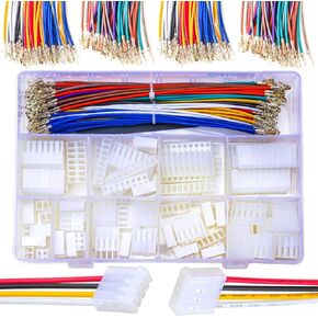 Compatible with Molex Connector Kit, KK 396 3.96mm Connector KK 156 2P 3P 4P 5P 6P 7P 8P 9P 10P Housing with 20AWG Premium Pre-Crimped Cables (KS-MX-CH3.96)