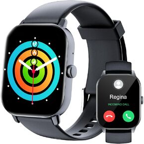 Watch Smart for Men Women Refles/إجراء مكالمات ، ساعة ذكية مع Tracker للياقة البدنية في معدل ضربات القلب ، 100+ أوضاع رياضية IP68 Count