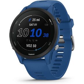 Garmin Forerunner® 255, GPS Running Smartwatch, Advanced Insights, Long-Lasting Battery, Tidal Blue (Renewed)