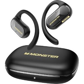 Monster Open Ear AC312 Headphones, Bluetooth 5.4, Wireless Earbuds with ENC Noise-Cancelling Mic, Immersive Stereo Sound by 16mm Large Drivers, Clear Calls, 32H Playtime, Sport Earbuds