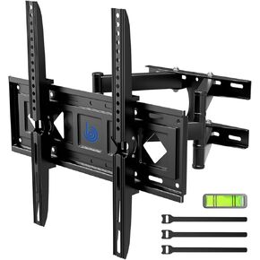 TV Wall Mount for Most 26-70 inch TVs up to 99lbs, Wall Mount TV Bracket with Full Motion Dual Articulating Arm Supports Tilt Swivel and Extensio Max VESA 400x400mm