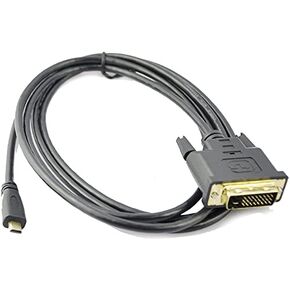 Seadream Micro HDMI Male to DVI(24+1) Male Cable Black (3.3 Feet,1M)