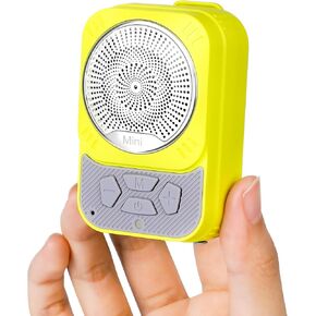 TECMIYO Wearable Bluetooth Speaker, Mini Clip-On Speaker Valentines Gifts for Women/Men-Outdoor Portable Speaker Suitable Cycling, Running, Hiking, Music & Calls