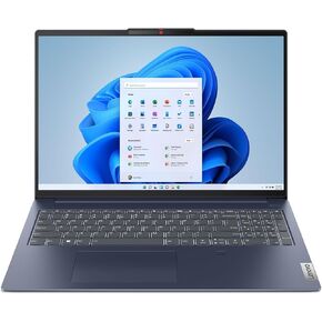 Lenovo IdeaPad Slim 5 Personal Laptop, 2024, 16" 1920 x 1200 IPS, AMD-8 Core Ryzen 7 8845HS, 16GB LPDDR5, 512GB SSD, Win11 Home, Backlit KB, Wi-Fi 6, BT 5.2, 1080p FHD Camera, Cloud Grey