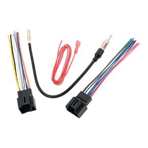 Mtsooning Radio Wiring Harness with Antenna Adapter Replacement for GM Chevy Silverado, Chevrolet Suburban, GMC Sierra, Buick, Pontiac, Hummer Car Stereo Aftermarket Wire Connector