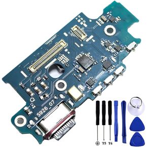 Galaxy S24+ 5G USB Charging Port Flex Cable Replacement SM-S926U Type C Charger Dock Board Flex Cable Connector for Samsung S24 Plus S926U1 Port Repair Part with Tools (SM-S926U)