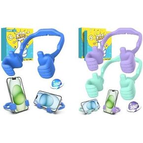 Stocking Stuffers Gifts for Teens Girls Cell Phone Stand: Upgrade for Women Adults Boys Kids+Thumbs Up Lazy Phone Stand Stocking Stuffers for Teens Boys Girls Women Adults Men Gifts