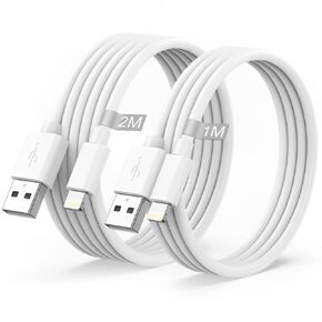 iPhone Charger 2Pack 6FT+3FT [Apple MFi Certified] Charger Lightning to USB Charging Cable Cord Compatible iPhone 14/13/12/11 Pro/11/XS MAX/XR/8/7/6s Plus,iPad Pro/Air/Mini,iPod Touch