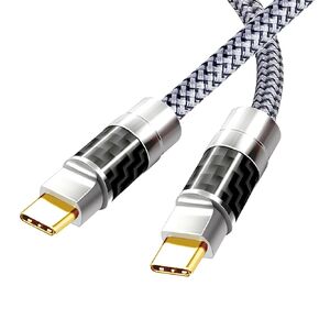 USB TYPE C to C Cable 30FT, 4K60HZ GEN2x2(Data usb2.0),TYPE C Video Output From USB3.2/ USB4.0 (NOT 100% Fast Charging) & Sync for Xreal MacBook Pro iPad Pro iPhone 15 Pro Galaxy S22 Portable Monitor
