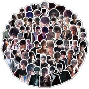 63 Pcs Love and Deepspace Stickers Creative Water Bottles Desktop Laptop Decoration Waterproof Decals