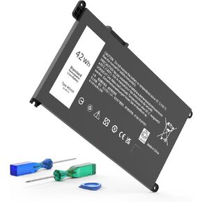 YRDD6 42WH Laptop Battery Replacement for dell inspiron 15 3000 Series 3583 3593 3582 3584 inspiron 15 5000 Series 5582 5584 5593 5594 Inspiron 17 3000 Series 3793 (YRDD6 Battery for Dell)