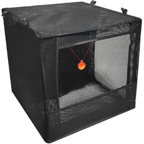 Target Box Slingshot Target Catcher Box for Hunting Training Folding Storage Box Stainless Steel Frame Slingshot Target Box