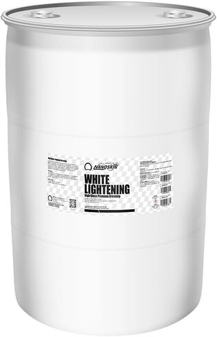 Nanoskin WHITE LIGHTENING Premium Dressing 5 Gallons – Universal Thick Wipe-On Dressing for Car Detailing | Works on Tire, Vinyl, Rubber, Plastic & Trim | For Cars, Trucks, Motorcycles, RVs & More in Saudi Arabia