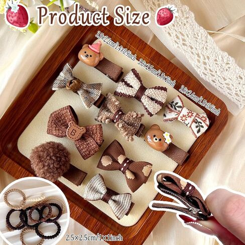 23Pcs Dog Hair Clips Small Dog Hair Bows Cute Pet Grooming Accessories Alligator Clips Stay In Hair Barrettes Flower Crown Hairpin Topknot Pet Headdress Dog Bowknot for Yorkie Puppy Maltese Girls Dogs in Saudi Arabia