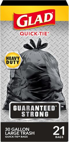 Glad Extra Large Drawstring Lawn and Leaf Bags, 39 Gallon, 30 Count in Saudi Arabia